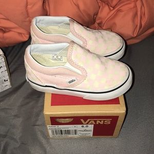 Toddler Pink Vans Off The Wall